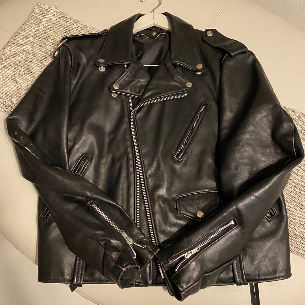 Leather jacket